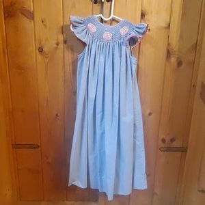 Smocked Auctions seashell dress